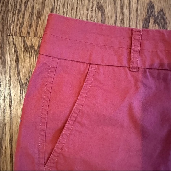 NWOT J.Crew 3" City Fit Chino Short - Nantucket Red - Picture 2 of 4